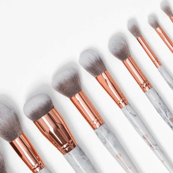 商品BH Cosmetics|BH Cosmetics Marble Luxe - 10 Piece Brush Set,价格¥470,第2张图片详细描述