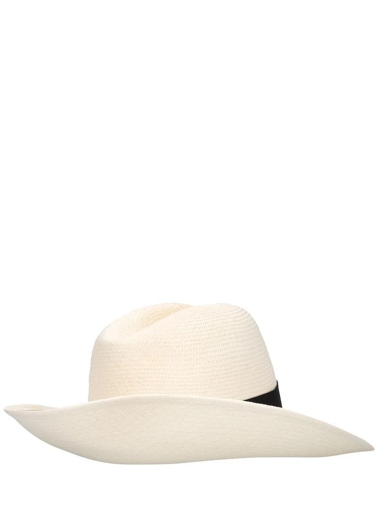 商品BORSALINO|Claudette Fine Straw Panama Hat,价格¥3365,第4张图片详细描述