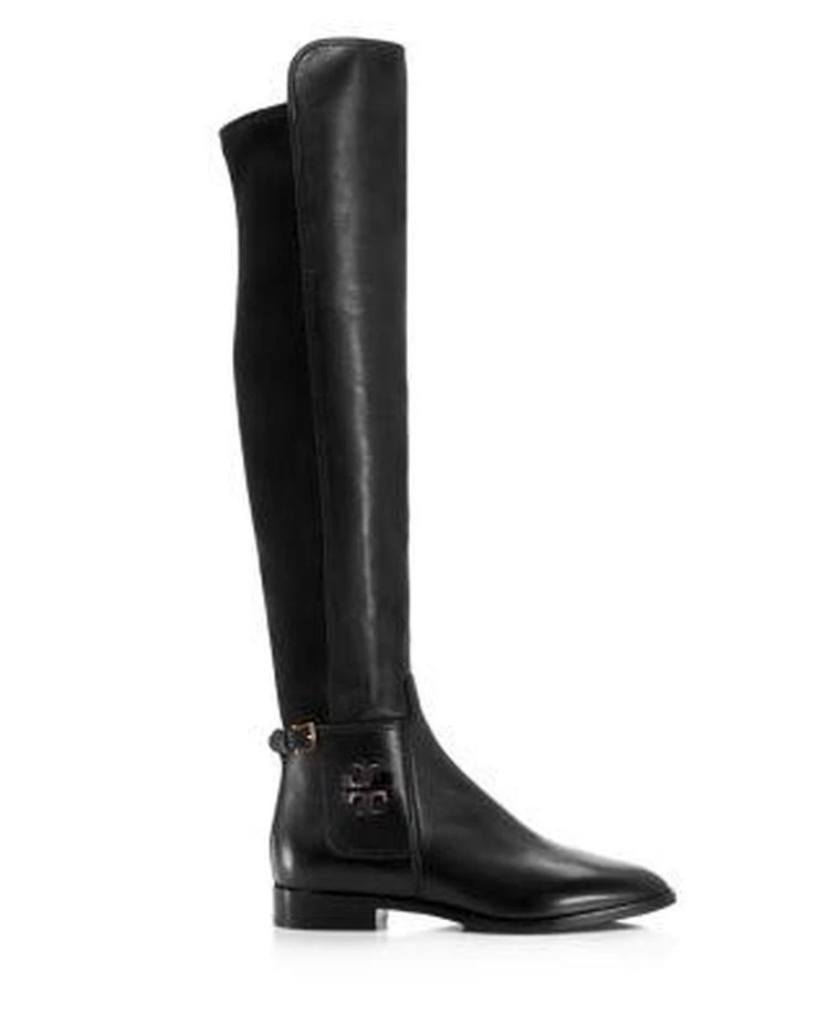 商品Tory Burch|真皮过膝长靴,价格¥4293,第2张图片详细描述