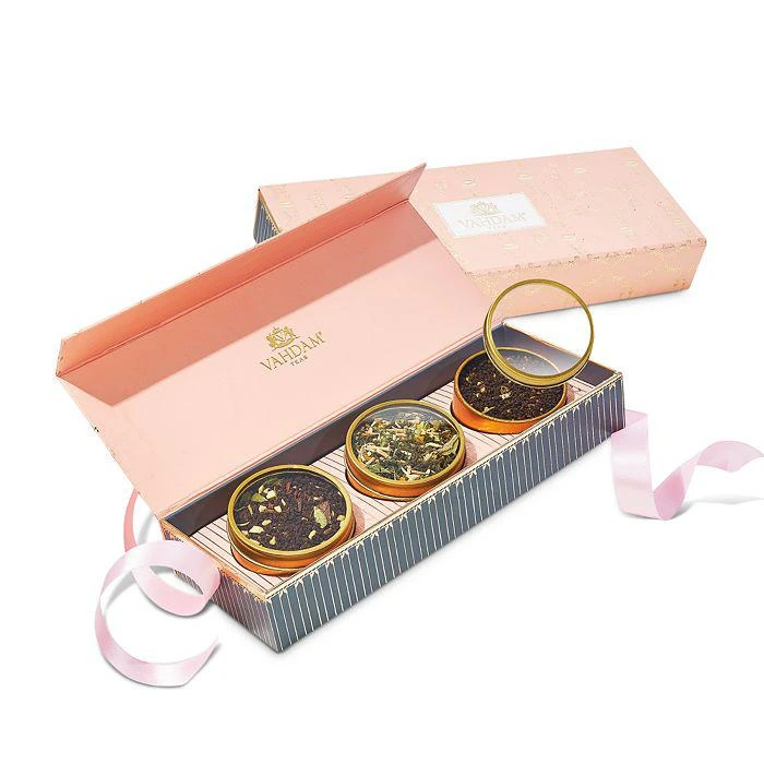 商品VAHDAM|Classic Blush Loose Leaf Teas, Set of 3 ,价格¥187,第2张图片详细描述