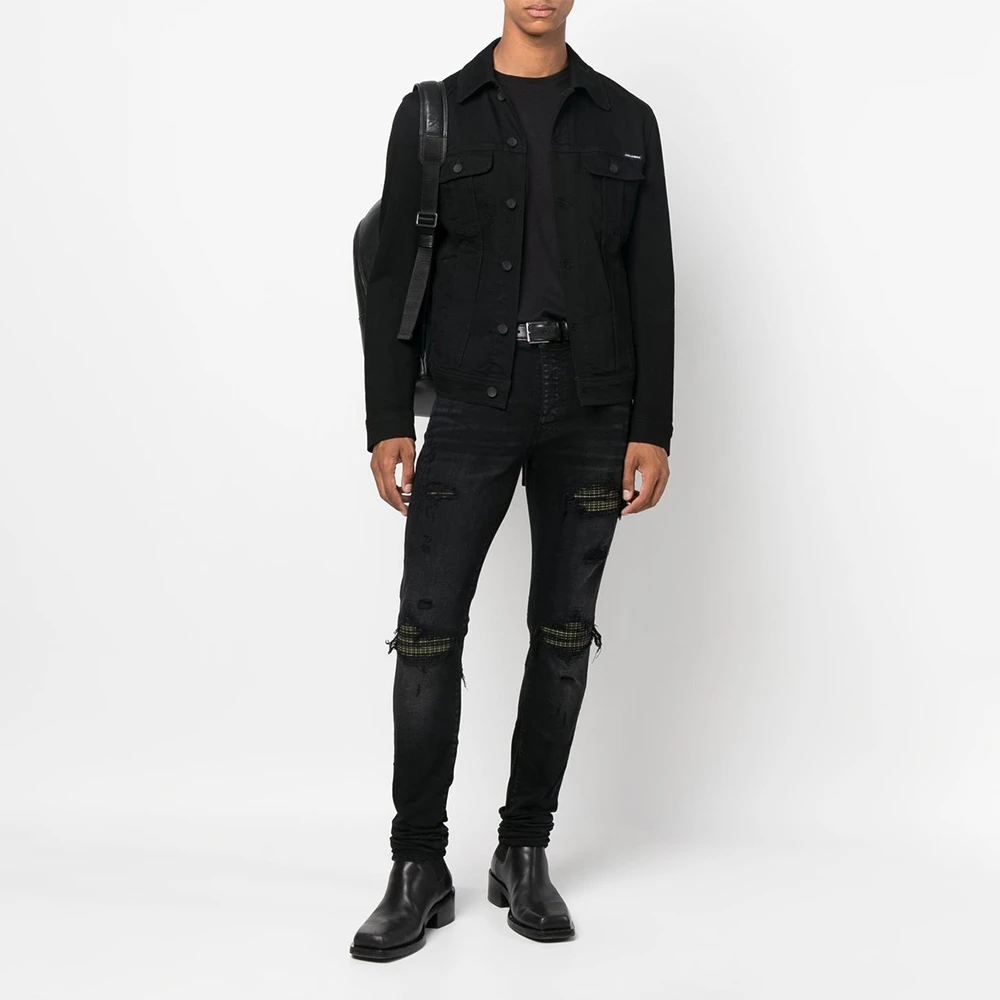AMIRI 黑色男士牛仔裤 PF22MDS082-023 商品