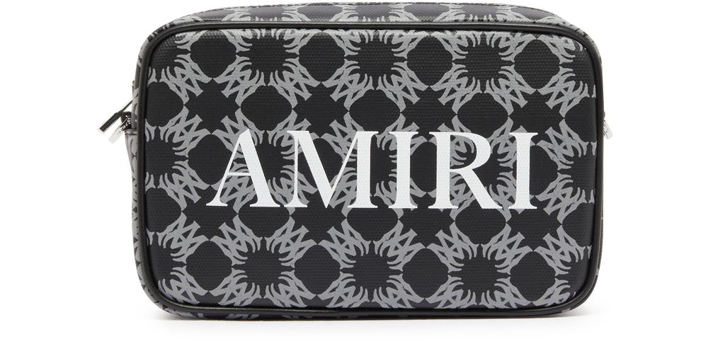 安心の追跡あり AMIRI MA QUAD クアッド レザー クロスボディ AMIRI Black MA Quad Leather Crossbody Bag Amiri