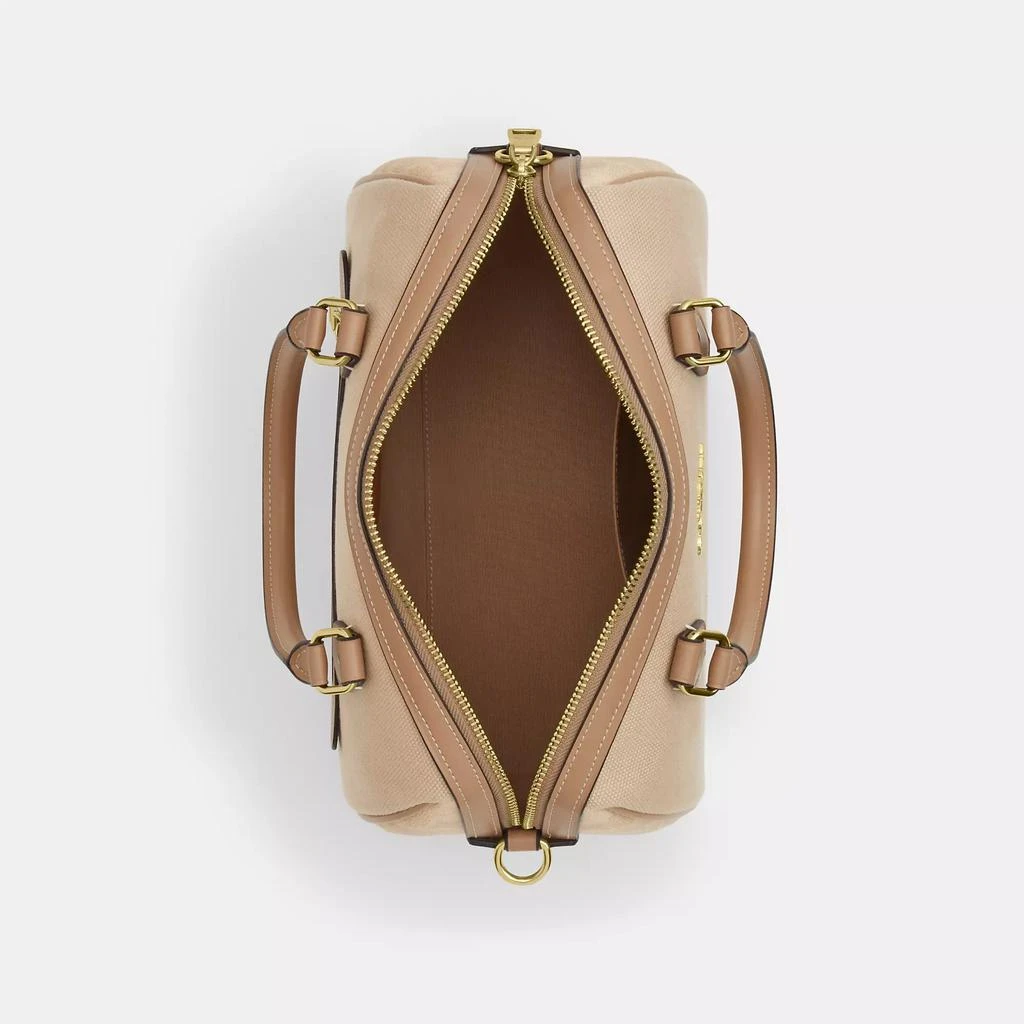 商品Coach|Rowan Satchel Bag In Colorblock,价格¥1252,第2张图片详细描述