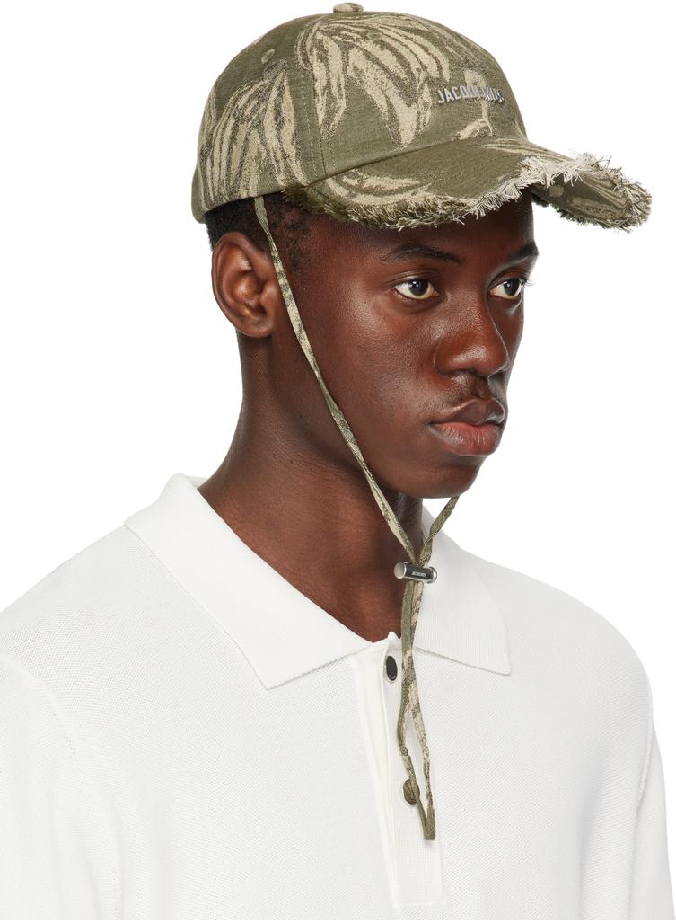 Jacquemus Khaki 'La casquette Artichaut' Cap - Hats
