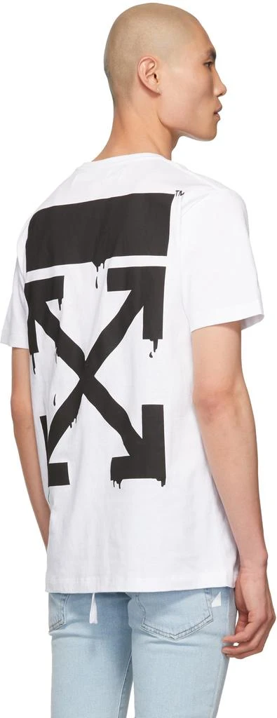 商品Off-White|White Bart 'Peace' Slim T-Shirt,价格¥1971,第3张图片详细描述