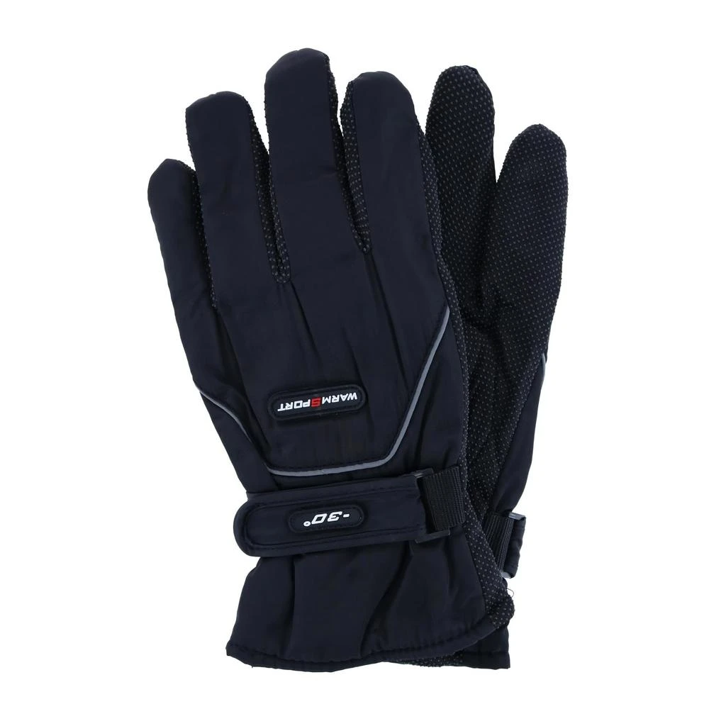 商品CTM|Men's One Size Microfiber Winter Ski Gloves with Wrist Strap,价格¥150,第1张图片详细描述