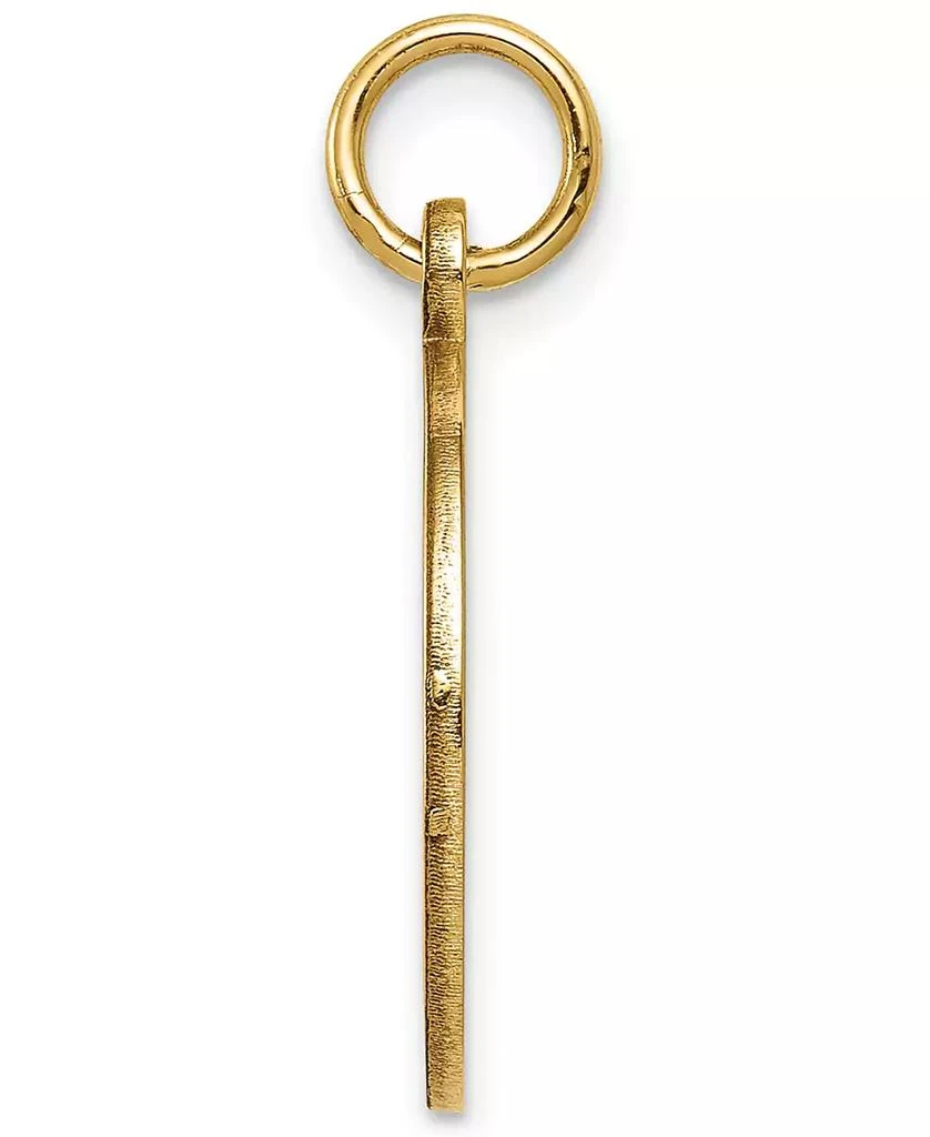 商品Macy's|Medical Info Disc Charm Pendant in 14k Gold,价格¥4758,第2张图片详细描述