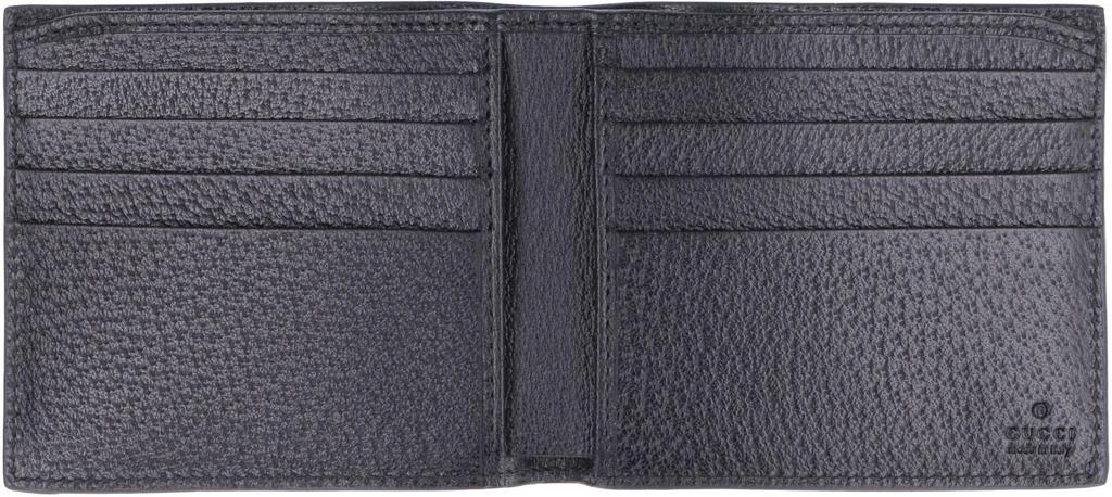 商品Gucci|Gucci Leather Flap-Over Wallet,价格¥3716,第4张图片详细描述