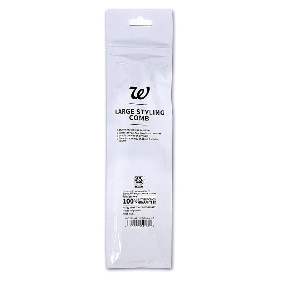 商品Walgreens Beauty|Large Styling Comb,价格¥30,第3张图片详细描述