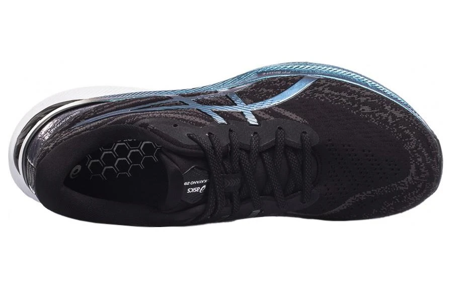 商品[国内直发] Asics|GEL-KAYANO 29 缓震保护 舒适 织物耐磨透气 低帮 马拉松跑步鞋 男款 黑色,价格¥1447,第5张图片详细描述