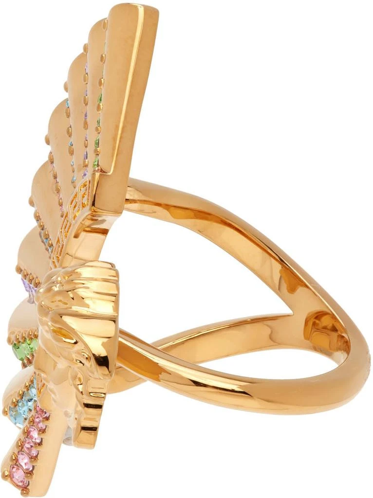 商品Versace|Gold Ventagli Medusa Ring,价格¥1190,第3张图片详细描述
