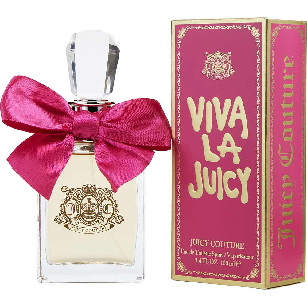 商品Juicy Couture|Juicy Couture 橘滋 甜美万岁（花朵万岁）女士淡香水 EDT 100ml,价格¥386,第1张图片