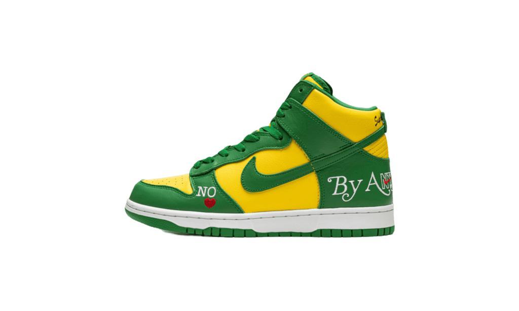 商品NIKE|Nike SB Dunk High Supreme By Any Means "Brazil",价格¥2947,第1张图片