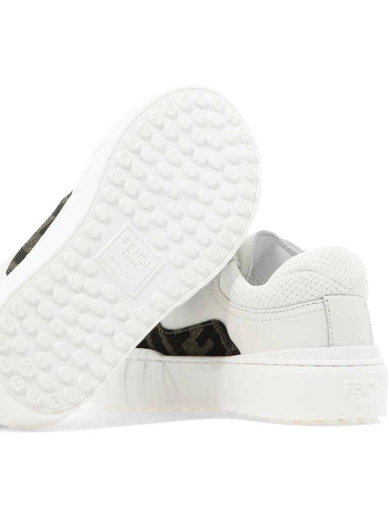 商品Fendi|Fendi Kids Logo Detailed Lace-Up Sneakers,价格¥3872,第5张图片详细描述