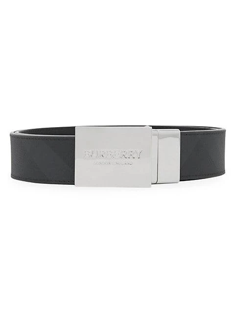 商品Burberry|London Check Reversible Belt,价格¥3840,第1张图片