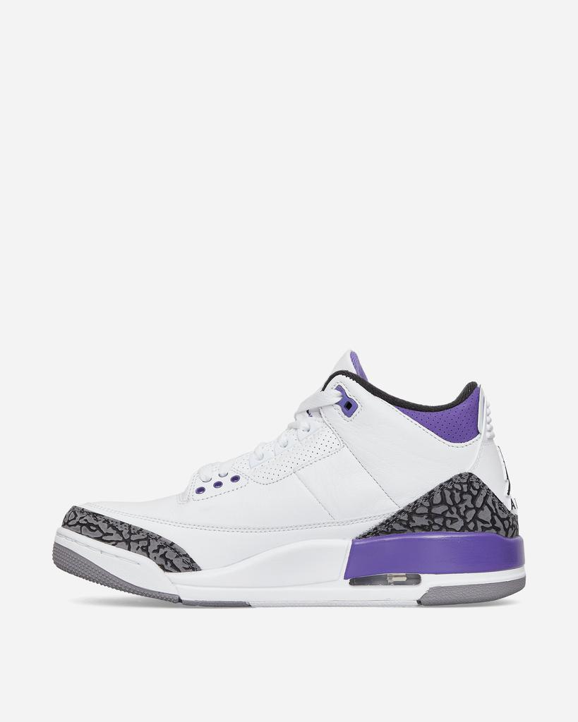 Air Jordan 3 Retro Sneakers Dark Iris商品第2张图片规格展示