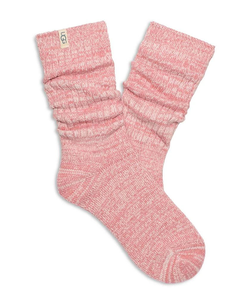 Rib Knit Slouchy Crew Socks, Pack of 3 商品