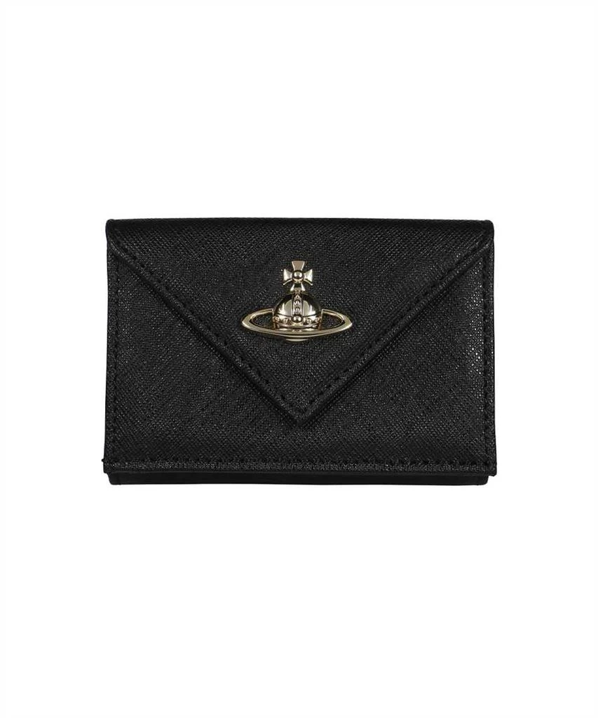 商品Vivienne Westwood|Vivienne Westwood SAFFIANO ENVELOPE Wallet,价格¥1476,第1张图片