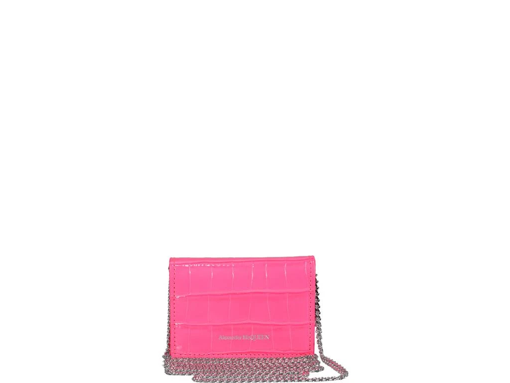 商品Alexander McQueen|Card Holder With Chain,价格¥2788,第3张图片详细描述