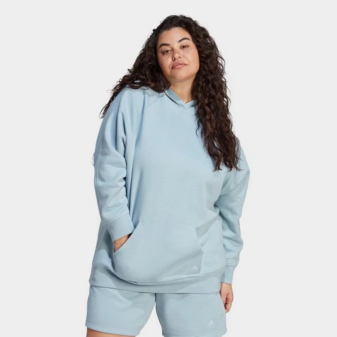 商品Adidas|Women's adidas ALL SZN Fleece Boyfriend Hoodie (Plus Size),价格¥443,第1张图片