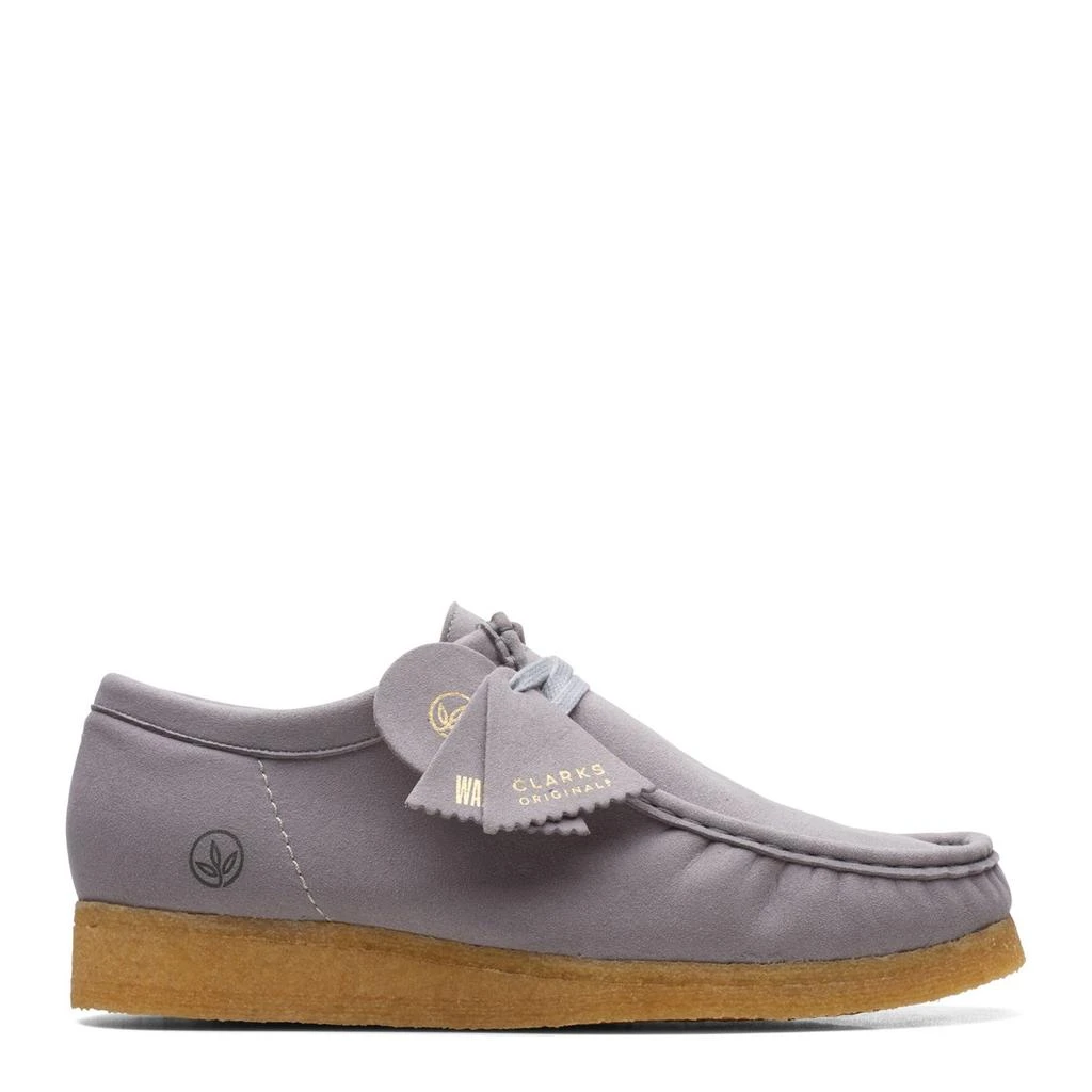 商品Clarks|Clarks Originals Wallabee Vegan Shoes Grey,价格¥1058,第1张图片