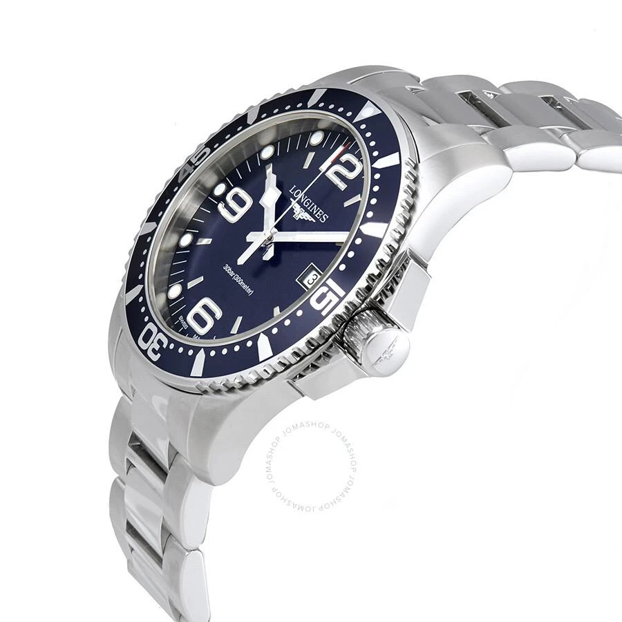 商品Longines|浪琴 康卡斯潜水系列 男士石英腕表 44mm L38404966,价格¥5862,第2张图片详细描述