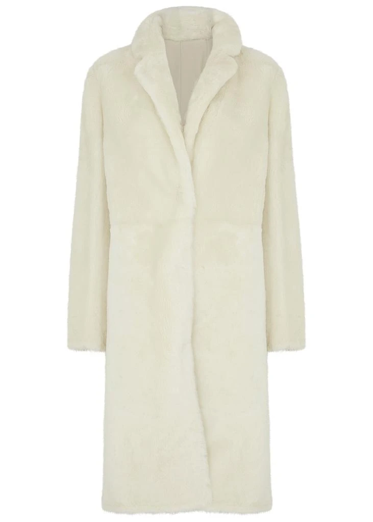 商品Yves Salomon|Ivory reversible shearling coat,价格¥28042,第1张图片