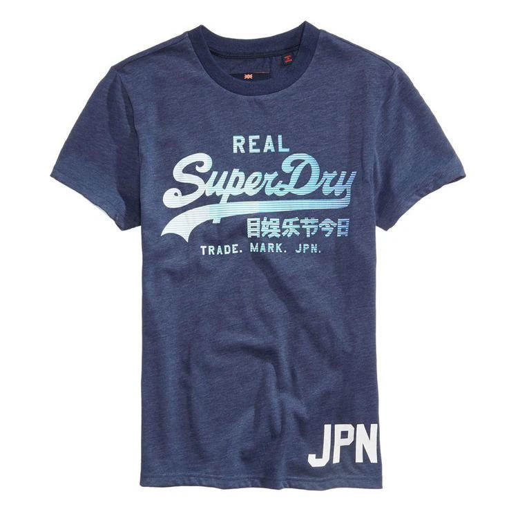 商品Superdry|男士 Vintage Logo Print 短袖,价格¥221,第3张图片详细描述