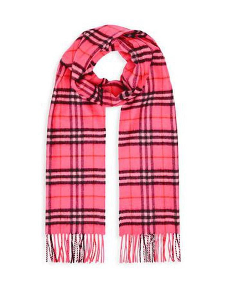 商品Burberry|Tonal Vintage Check Cashmere Scarf,价格¥1921,第1张图片