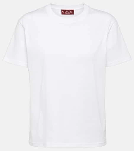 商品Gucci|刺绣棉质针织T恤,价格¥5057,第1张图片