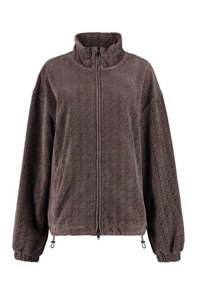 Alexander Wang Chenille Full Zip Sweatshirt商品第1张图片规格展示