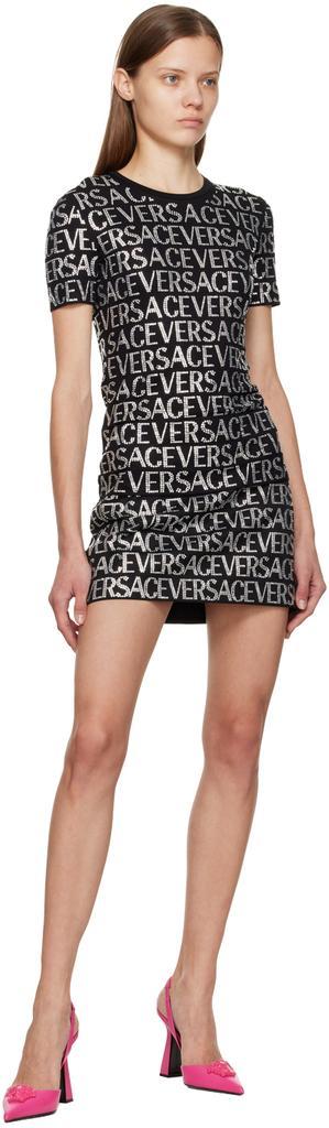商品Versace|黑色水钻 T 恤,价格¥14795,第6张图片详细描述