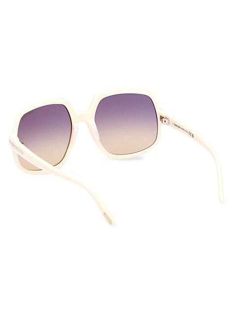 60MM Geometric Sunglasses商品第4张图片规格展示