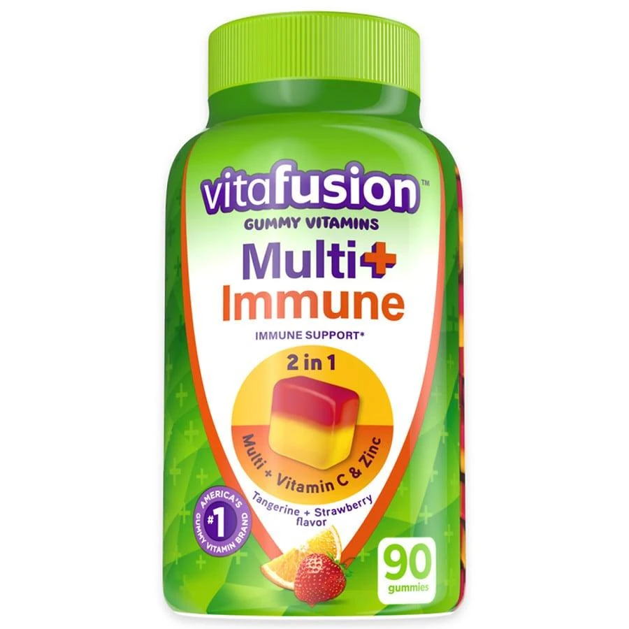 商品Vitafusion|Bi Layer Multi + Immune Gummy Vitamins,价格¥133,第1张图片详细描述