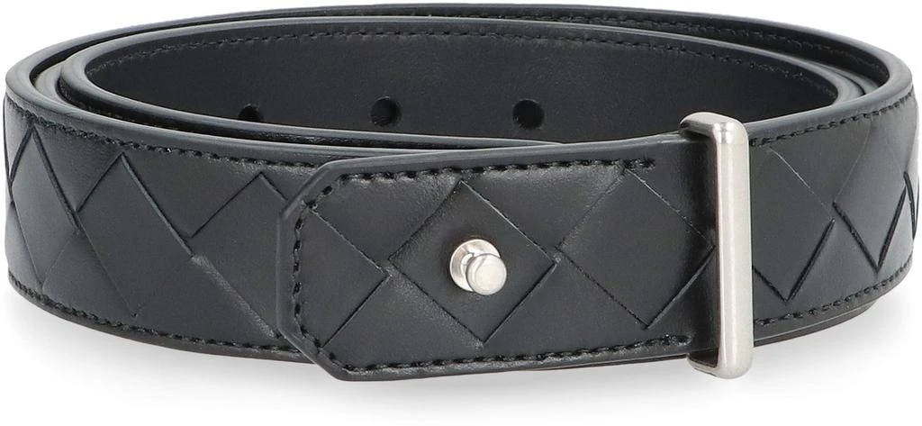 商品Bottega Veneta|Bottega Veneta Intrecciato Buckle Belt,价格¥3269,第1张图片