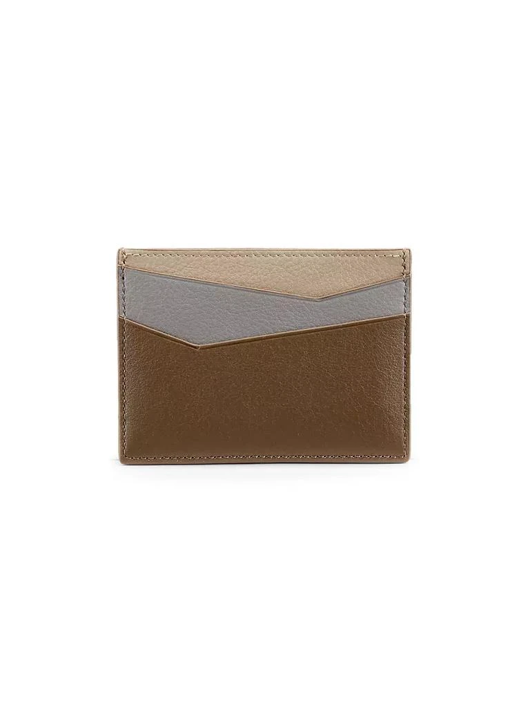 商品Loewe|Puzzle Plain Leather Card Holder,价格¥2799,第2张图片详细描述