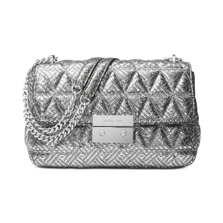 商品Michael Kors|MICHAEL  Sloan Large Chain Shoulder Bag,价格¥1044,第1张图片