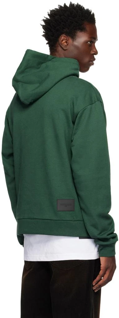 商品We11done|Green Fitted Basic Hoodie,价格¥2877,第3张图片详细描述