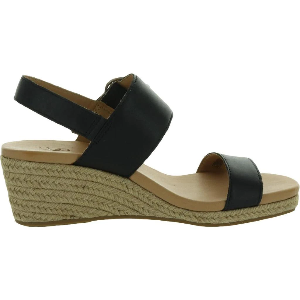 商品UGG|Ugg Womens Navee Slingback Leather Wedge Sandals,价格¥406,第2张图片详细描述