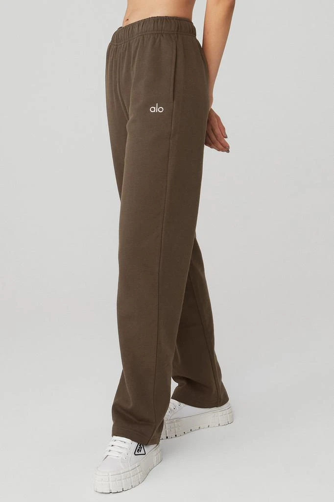 商品Alo|Accolade Straight Leg Sweatpant - Espresso,价格¥887,第3张图片详细描述