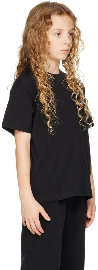 商品Balenciaga|Kids Black Logo T-Shirt,价格¥1546,第2张图片详细描述