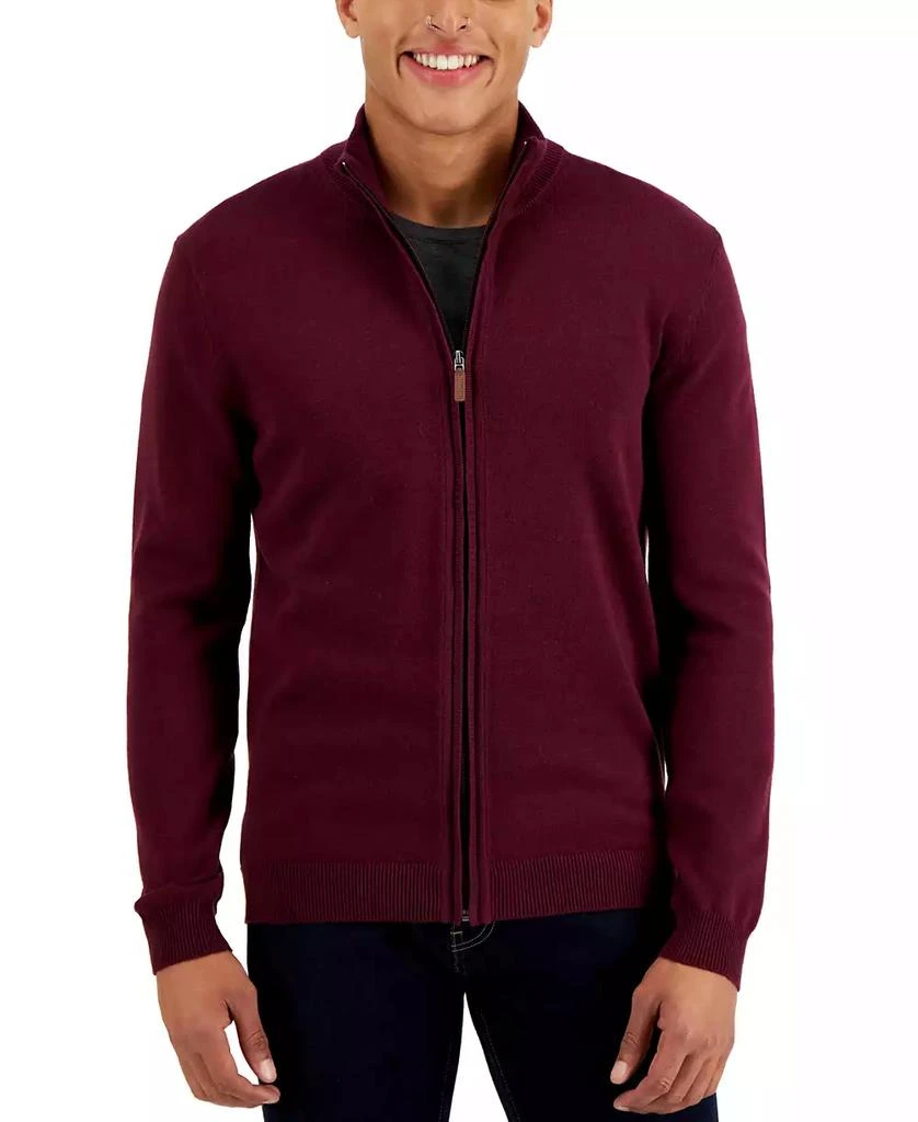 商品Club Room|Men's Full-Zip Sweater, Created for Macy's,价格¥197,第1张图片