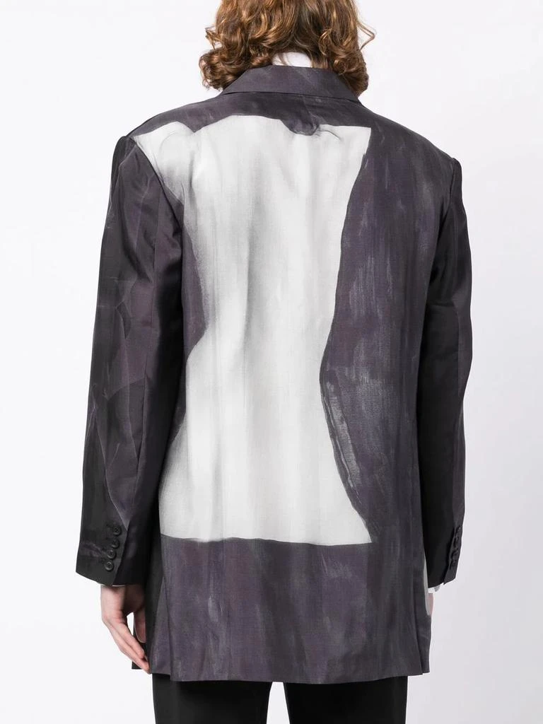 商品YOHJI YAMAMOTO|YOHJI YAMAMOTO POUR HOMME K-NUDE 5 DESIGN 3BS JACKET,价格¥9620,第2张图片详细描述