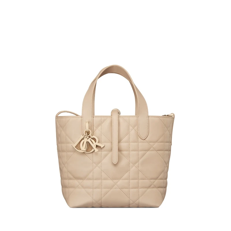 商品Dior|迪奥 Toujours系列女士米色牛皮手提包 M2835OSNW_M51U,价格¥22941,第1张图片