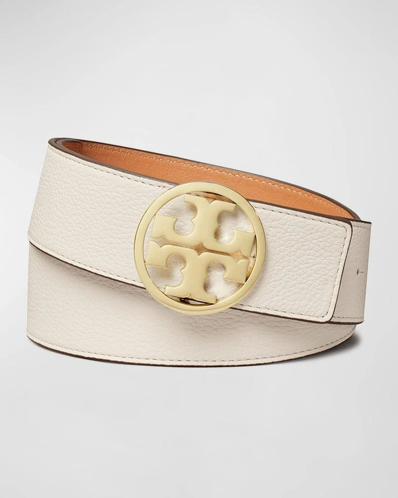 商品Tory Burch|Miller Reversible 1.5" Logo Belt,价格¥1759,第1张图片