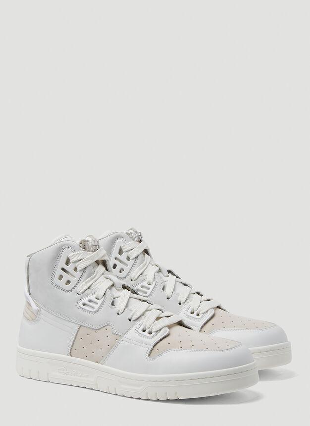 08STHLM High Top Sneakers in White商品第2张图片规格展示