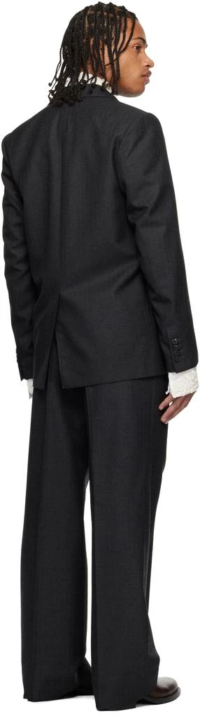 商品Dries Van Noten|Gray Wool Two-Piece Suit,价格¥19896,第3张图片详细描述