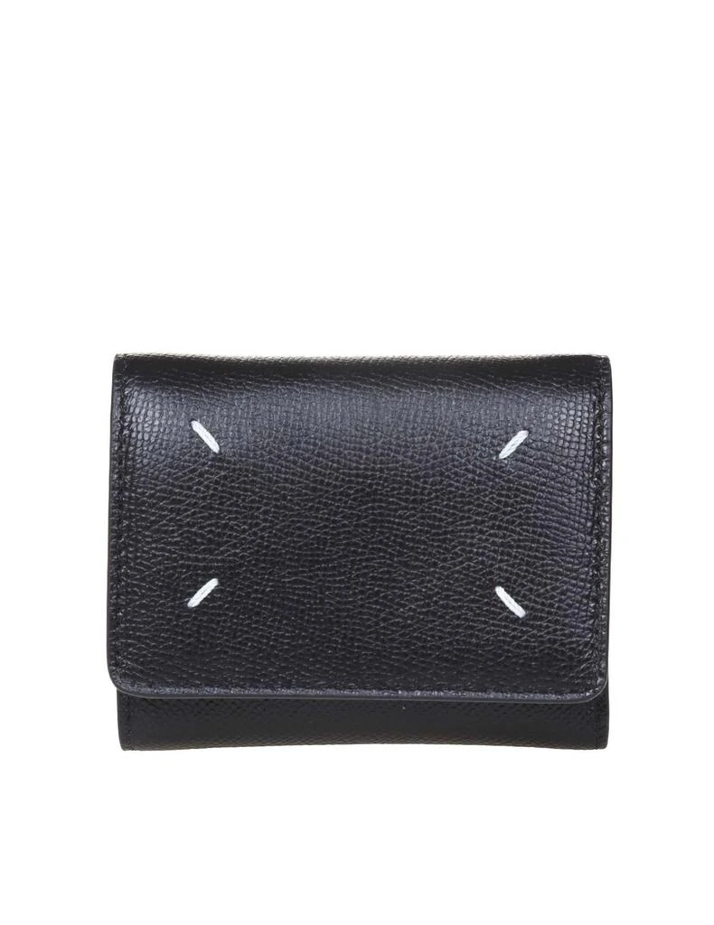 商品MAISON MARGIELA|Maison Margiela Four-Stitch Tri-Fold Wallet,价格¥2300,第1张图片