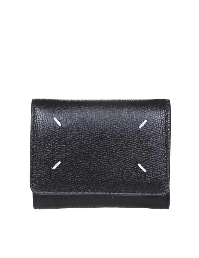 商品MAISON MARGIELA|Maison Margiela Four-Stitch Tri-Fold Wallet,价格¥2631,第1张图片