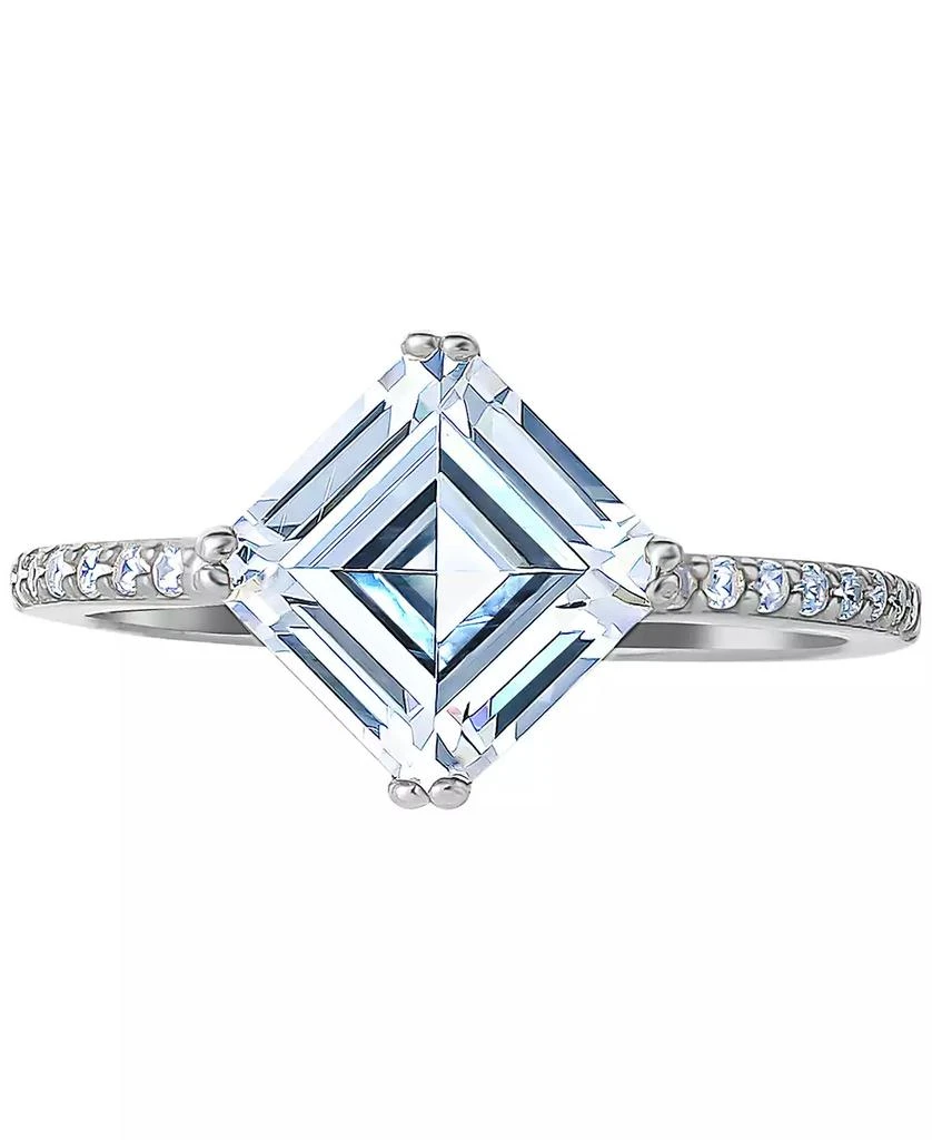 商品Giani Bernini|Cubic Zirconia Asscher-Cut Solitaire Ring in Sterling Silver, Created for Macy's,价格¥225,第1张图片